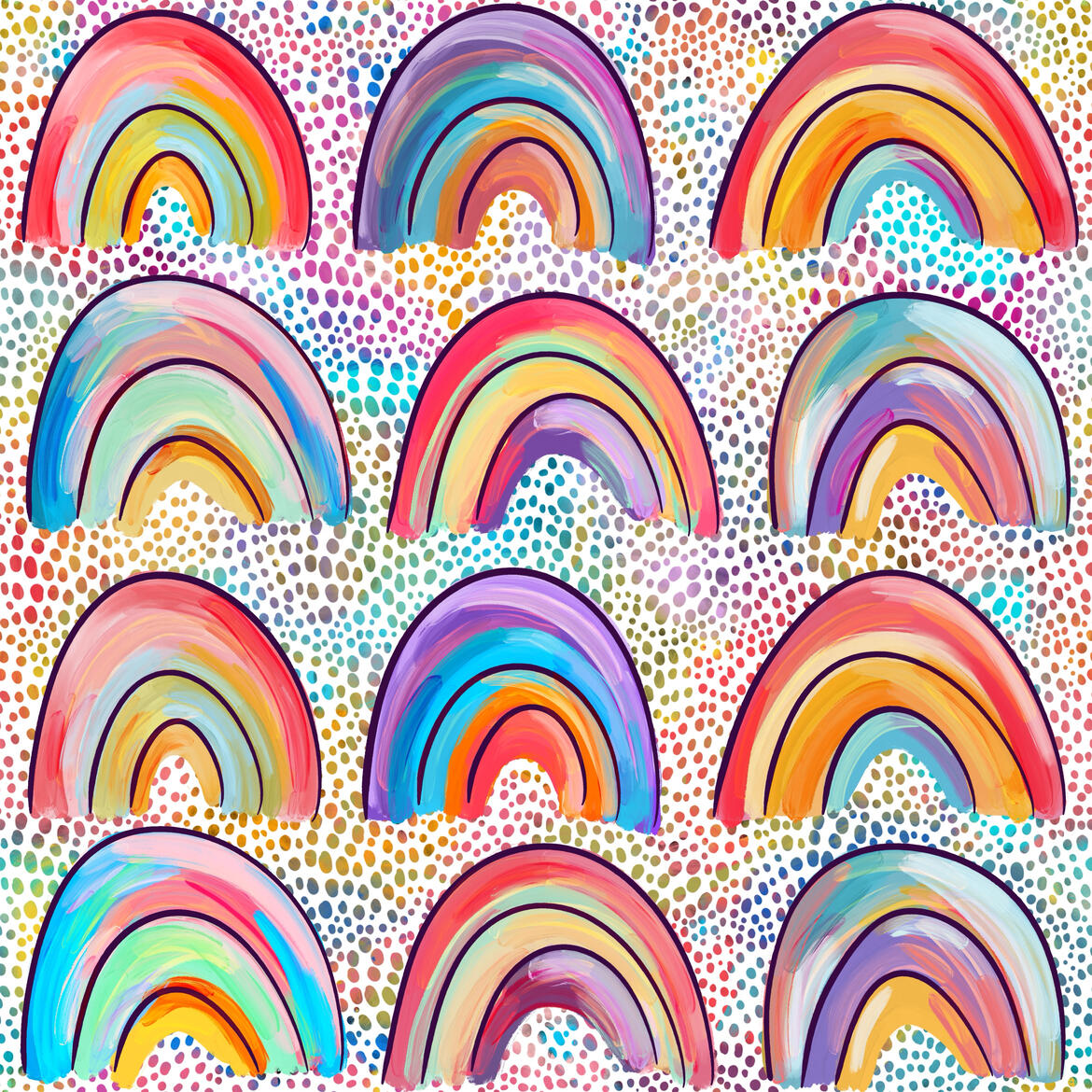 rainbows everywhere rainbows everywhere